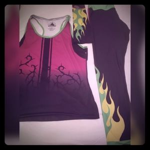 Run Disney "maleficent" complete workout set.